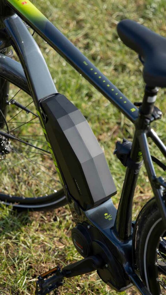 Bosch PowerPack Ersatzakku von Akku Vision am E-Bike